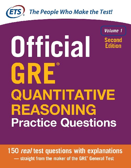 预订 Official GRE Quantitative Reasoning Practice Questions 英文原版 GRE官方数学推理练习题150道 *版