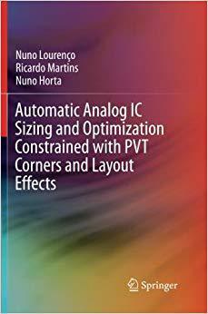 【预售】Automatic Analog IC Sizing and Optim...