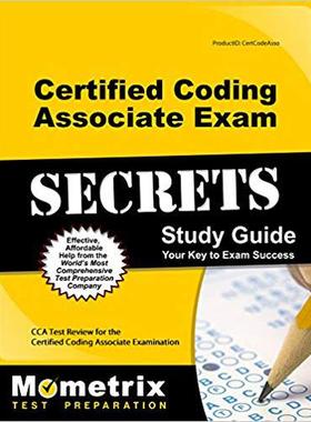 【预售】Certified Coding Associate Exam Secr...