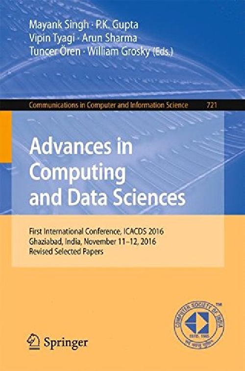 【预订】Advances in Computing and Data Scien...