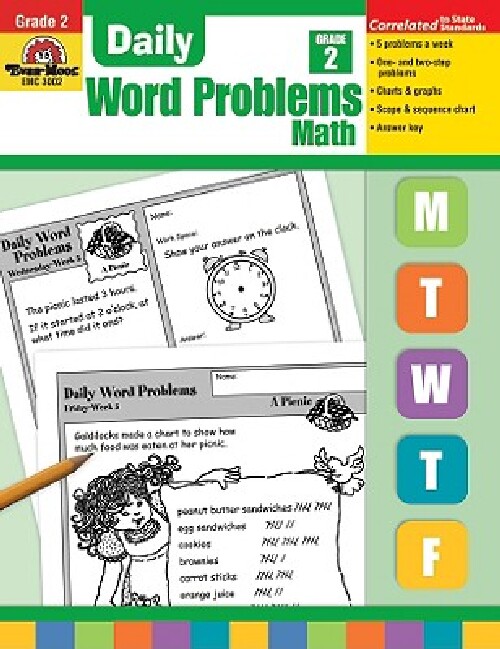 【预订】Daily Word Problems, Grade 2