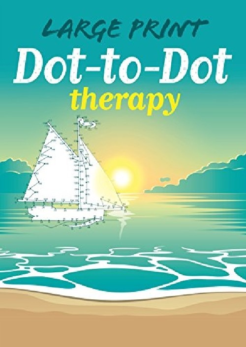 【预订】large print dot-to-dot therapy