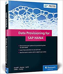 【预售】Data Provisioning for SAP HANA