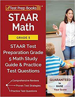 【预售】Staar Math Grade 5: Staar Test Prepa...