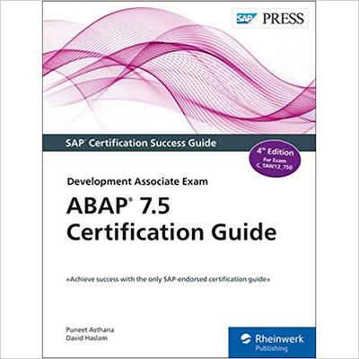 【预售】ABAP 7.5 Certification Guide: Develo...