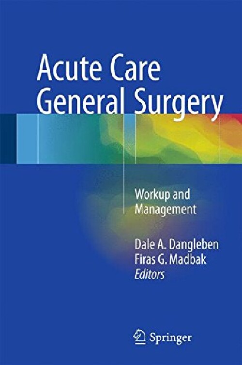 【预订】Acute Care General Surgery