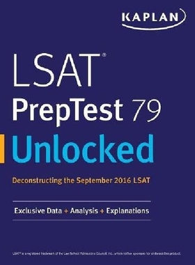 【预订】LSAT Preptest 79 Unlocked: Exclusive...