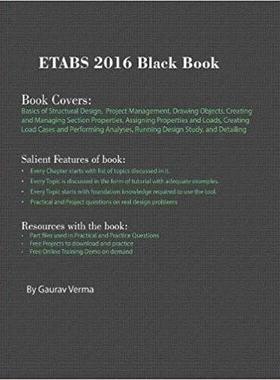 【预售】Etabs 2016 Black Book
