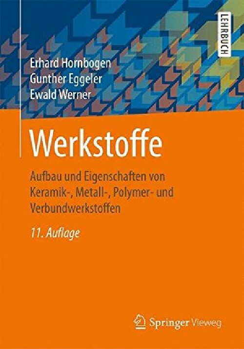 【预订】Werkstoffe: Aufbau Und Eigenschaften...