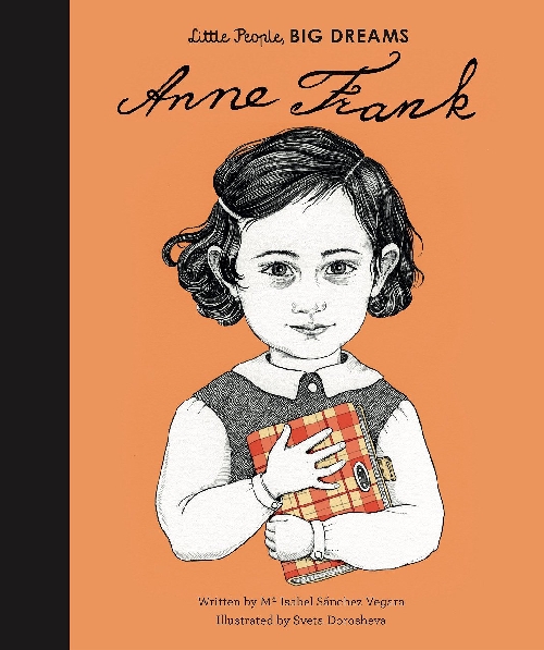 小女孩,大梦想:安妮·弗兰克 anne frank 英文原版 精装绘本 名人传记