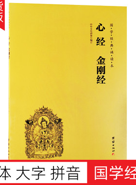 心经金刚经大字拼音版佛学经典