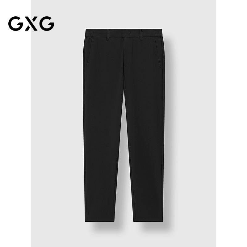 GXG男装 小脚西装长裤通勤商务斯文休闲裤男士裤子 春款
