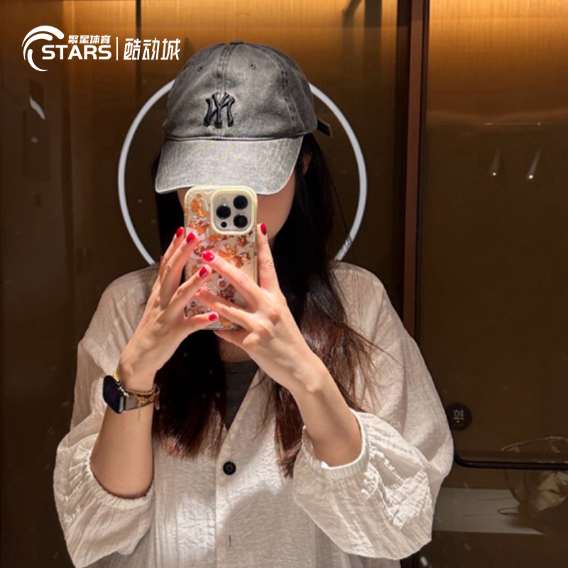 MLB男女情侣款鸭舌帽棒球帽百搭