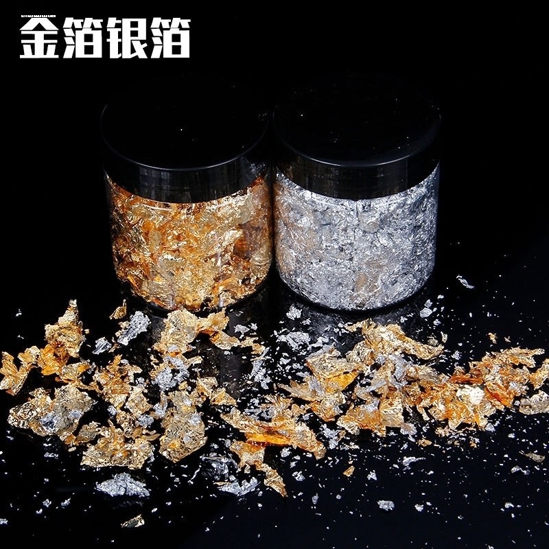 DIY金箔纸水晶滴胶填充物仿金金银罐装饰品配件锡箔纸,饰品/流行首饰/时尚饰品新,其他DIY饰品配件,淘宝优惠券,粉丝福利购,淘宝优惠卷