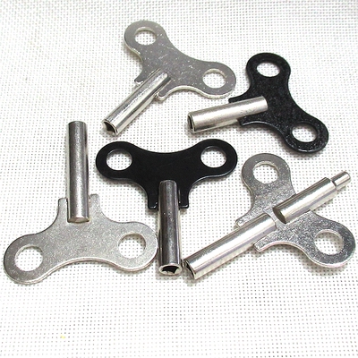 适用于北极星三五座钟钥匙 三五台钟钥匙 挂钟钥匙 钟表配件钥匙