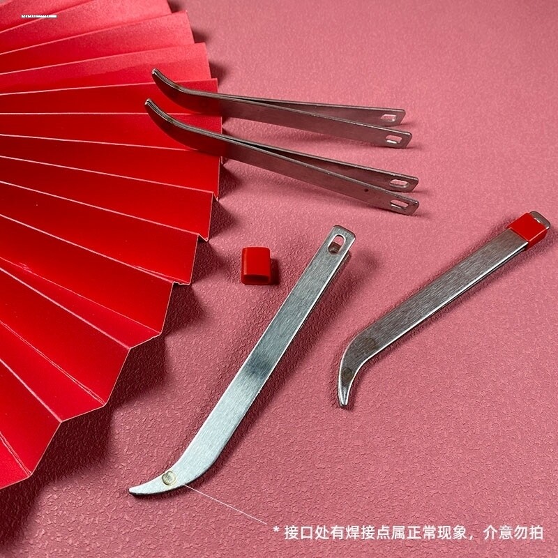 针拔子不锈钢拔针器绣鞋垫拉针器家用老式针夹子手工纳鞋底针钳子