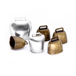 牛铃小牛钟工艺铃铛铜钟山羊铃金属铃铛挂复古迷你牛铃山羊钟