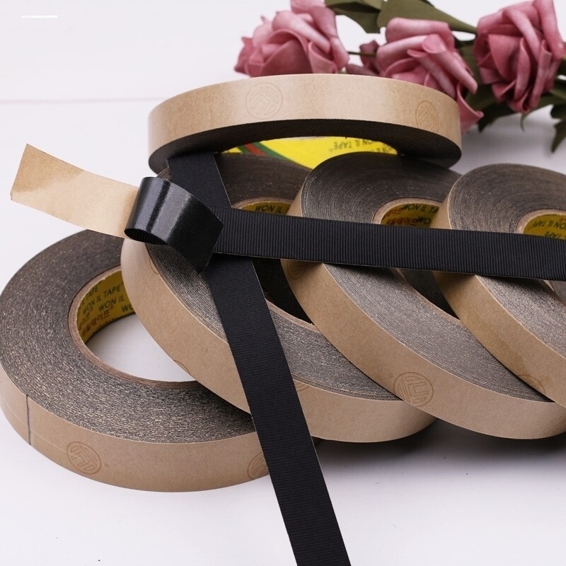 自己制作diy发箍包角包边配饰头箍发卡贴布螺纹带胶布自沾包头布