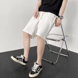 @港风短裤男夏季薄大裤衩潮流纯色五分中裤宽松运动裤DK039-P30，男装牛仔裤，星座223（原229-2）
