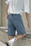 @港风2025夏季牛仔短裤男简约百搭五分直筒裤潮牌DK005-P35，男装牛仔裤，星座223（原229-2）