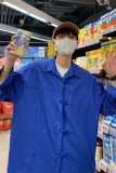 @港风坠感个性扣子七分袖衬衫男夏季防晒短袖衬衣CS132-P35，男装防晒衣，星座223（原229-2）