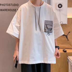 @港风 2025夏季新款超火宽松大码ins潮流高街半袖上衣 DT03-P30图片