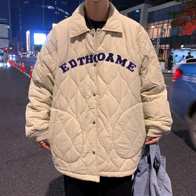 @港风男士青少年潮牌宽松情侣棉衣羽绒棉衣MY8000-P85,男装棉衣,星座223（原229-2）