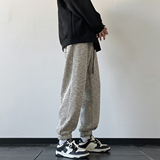 M-5XL大码春季新款黑白条纹宽松休闲裤直筒裤束脚卫裤K05-P65，男装休闲裤，星座223（原229-2）