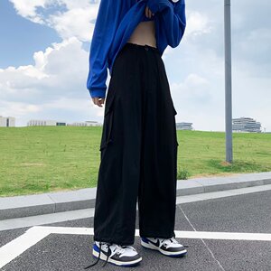 @港风  束脚工装裤宽松春秋季2025新款大口袋休闲裤 NZ287-P50图片