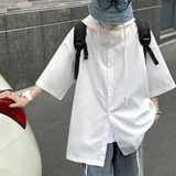 网红炸街高级感连帽开衫短袖衬衣薄卫衣CS120-P40，男装卫衣，星座223（原229-2）