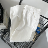 @平铺白色牛仔裤男夏季ins潮休闲大码M-5XL直筒裤NZ263-PP45，男装牛仔裤，星座223（原229-2）