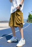 @港风ins潮流复古百搭宽松直筒工装五分裤休闲裤潮男DK069-P35，男装牛仔裤，星座223（原229-2）