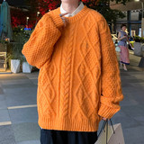 @港风秋冬季毛衣男宽松潮流男士针织衫韩版学生慵懒风21M04-P48，男装针织衫/毛衣，星座223（原229-2）