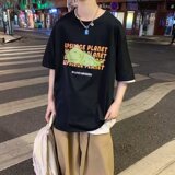 @港风卡通印印短袖T恤男夏季纯棉打底半袖DT18-P25，男装T恤，星座223（原229-2）