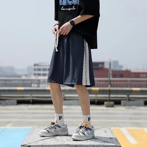 @港风  夏季男运动短裤宽松休闲五分裤衩 DK066-P35图片