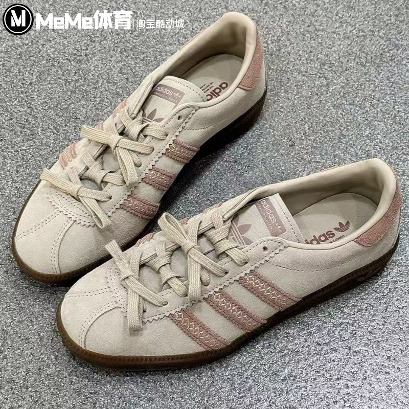 阿迪达斯三叶草女鞋2025冬季新品Bermuda复古运动鞋德训鞋 JS3967