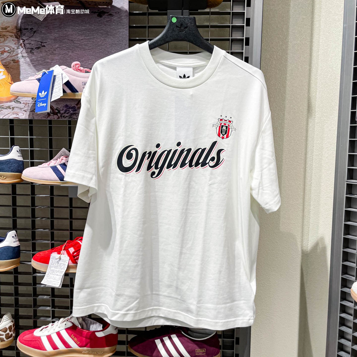 adidas阿迪达斯OG TEAM TEE男女上衣2026夏休闲篮球风短袖 KB7828
