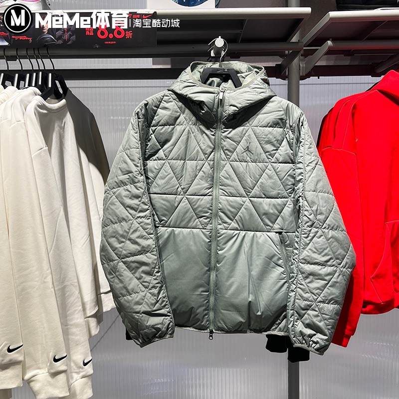 耐克男装2026春季新品Jordan防风拒水保暖运动夹克外套FZ3163-351