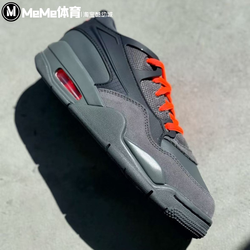 Nike耐克女鞋2025冬季新品JORDAN 4气垫缓震休闲运动鞋IO7613-080