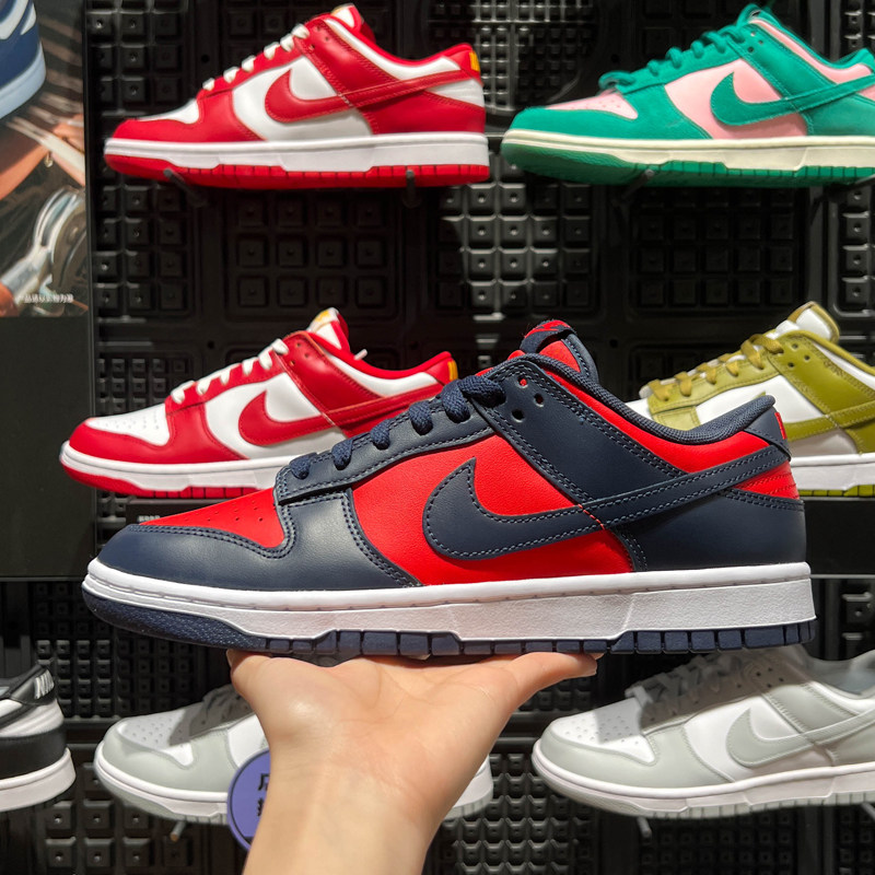 耐克男鞋2024秋季新款经典复古DUNK板鞋百搭运动休闲鞋DV0833-601