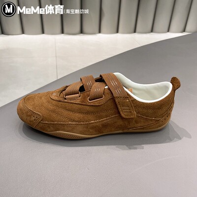 阿迪达斯女鞋2025冬季款芭蕾风魔术贴休闲鞋JQ5974 KJ4035 KJ4036