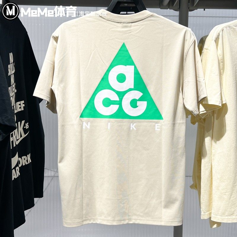 耐克短袖男装2025秋季新品ACG大印花圆领运动休闲T恤衫HJ0799-229