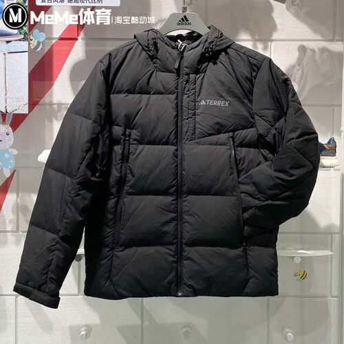 防风拒水保暖运动鸭绒羽绒服