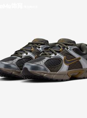 耐克2025冬季新品V5 RNR复古橄榄绿撞色大童老爹鞋跑鞋HQ6411-300