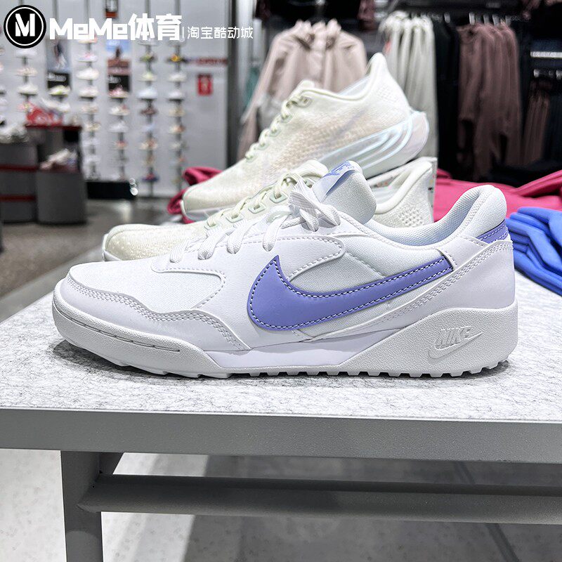 耐克女鞋2026春季蓝色钩子温柔百搭德训鞋运动休闲板鞋HQ1940-108