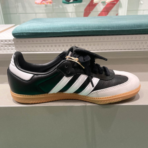阿迪达斯三叶草女鞋2024新款SAMBA LT SHOES运动休闲T头鞋 IG2010