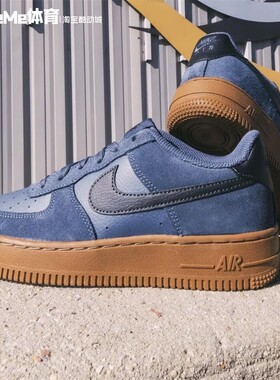 耐克Nike Air Force 1军舰蓝大童板鞋休闲鞋2025冬季款HV4760-400