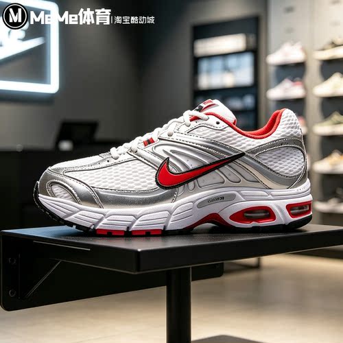 耐克2026秋女鞋AIR MAX M2K银红拼接复古风气垫老爹鞋 HQ2056-112