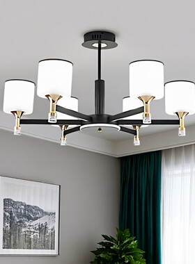 2025年新款北欧客厅吊灯轻奢餐厅卧室现代简约家用别墅新中式灯具