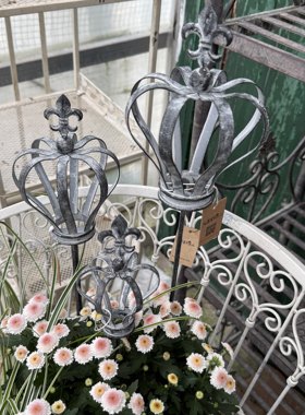 莫里斯花园 外单订单花园杂货皇冠花插花盆插